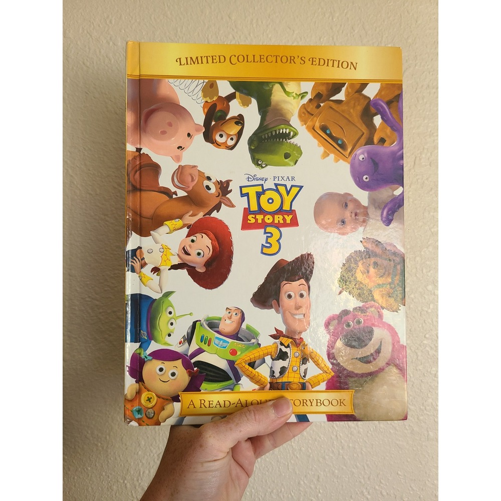 Disney Pixar Toy Story 3 Limited Collector's Edition Hardcover Read Aloud Book